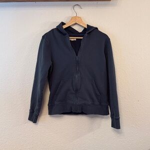 Pact Hoodie in Slate Blue - EUC